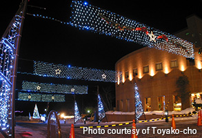 Toyako Onsen Town Illumination